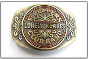 Beatles Sgt Peppers Lonely Hearts Club Band Belt Buckle